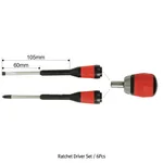Daihan Science 라쳇 드라이버 세트, Ratchet Driver Set / 6Pcs