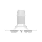 Bag Port with 600 Series Barb, 1/2` (12.7 mm) Tubing ID, USP Class VI, Animal-free Granuflex Polyethylene