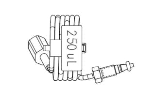 Waters Assembly, Extension Loop, 250uL, Bio