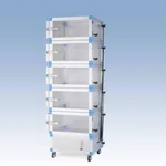 AS ONE Gas SubstitutIon Desiccator Multi-Chamber, 멀티챔버 가스치환 데시케이터 (각실 독립)