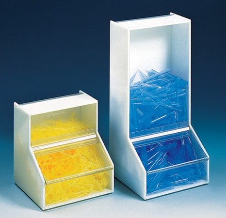 Merck Workstation storage/dispenser box, PMMA