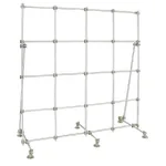 Thermo Fisher Scientific Cole-Parmer Large Lab Frame, stainless steel, 48 in. W X 48 in. H X 18 in. D