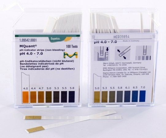 Merck PH-INDICATOR STRIPS NON-BLEEDING SPECIAL