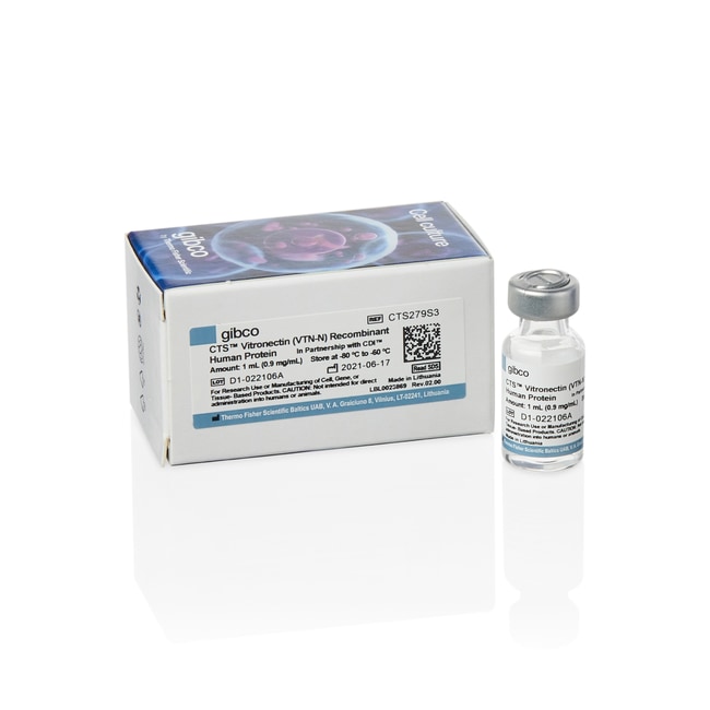 Thermo Fisher Scientific CTS Vitronectin (VTN-N) Recombinant Human Protein, truncated