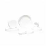 Thermo Fisher Scientific White Polypropylene PE Foam/PTFE Cap