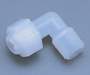 AS ONE Connector Male Elbow PFA, 수나사 엘보