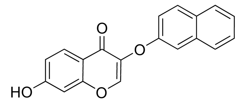 Merck 7-Hydroxy-3-(2-naphthyloxy)-4H-chromen-4-one