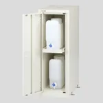 AS ONE Lab. Server Rack (Chemical Storage, for Flat Container 10ℓ), 연구실용 서버 랙(약품보간장·10ℓ각형병용)