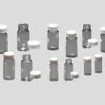 AS ONE Screw Cap Vial Glass(Acid Washed·without GraduatIon), 스크루 캡 바이알(눈금 없음·산세척)