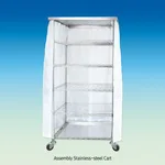Daihan Science SciLab Assembly Multiuse 5-Deck Storage Cart, with Protection Curtain & Stop-On
