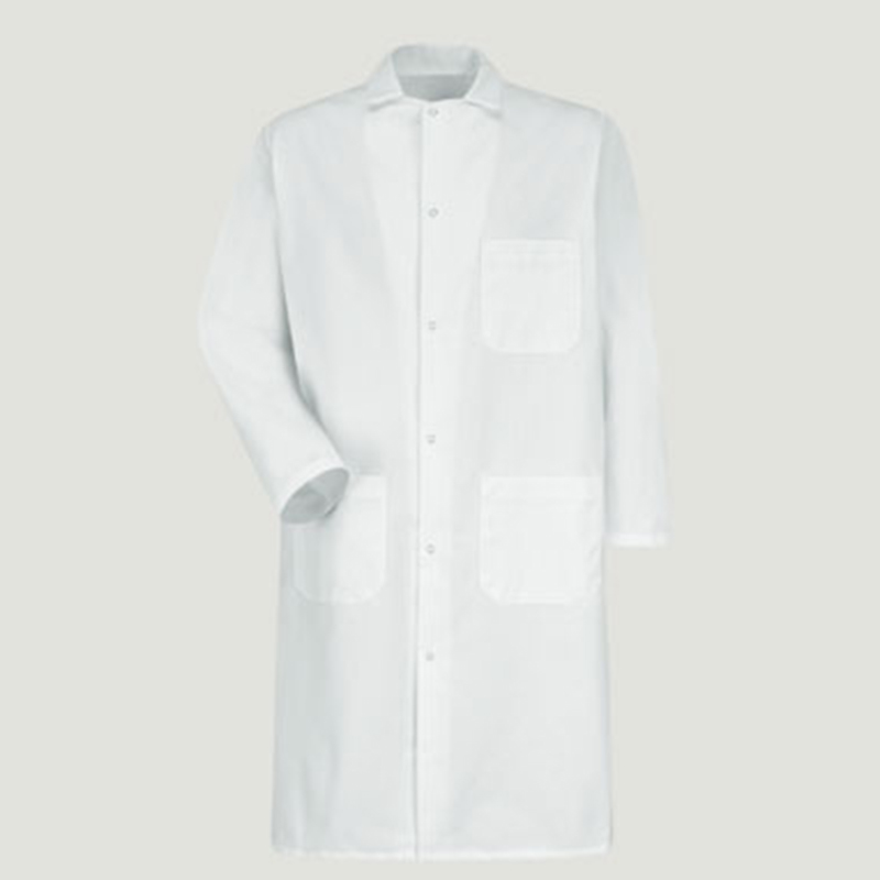 Red Kap ripper-Front Butcher Frock with Exterior Pocket (경량 내화학 실험복 (폴리65/면35 혼방)