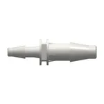 Straight Through Reduction Tube Fitting with Classic Series Barbs, 3/16` (4.8 mm) and 1/8` (3.2 mm) ID Tubing