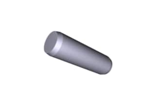 Waters Dowel, M3 x 10, SS, 10/pk