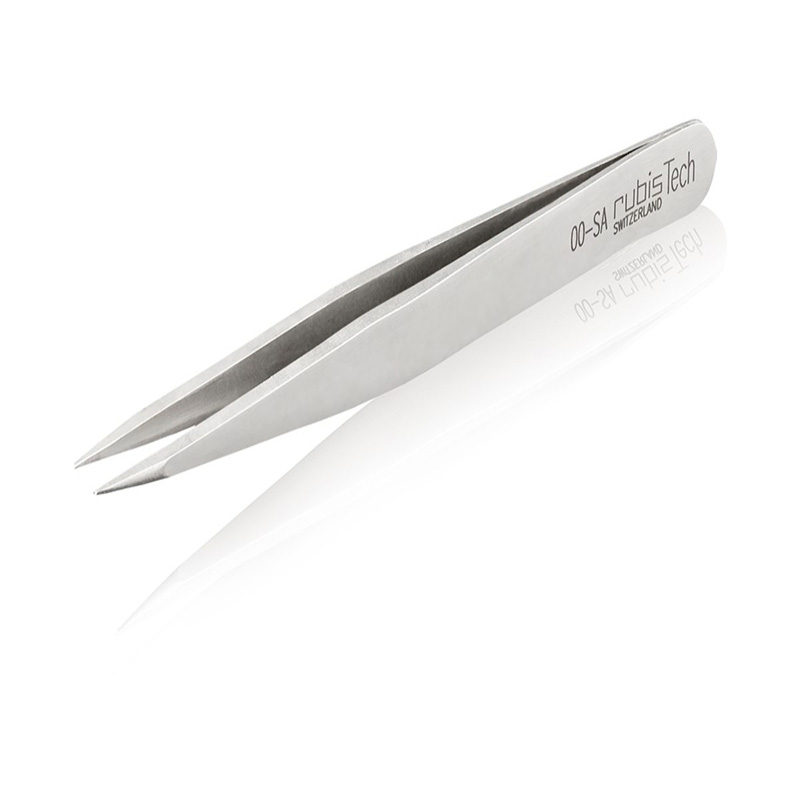 RUBISTECH Sturdy, Strong, Pointed High Precision Tweezers