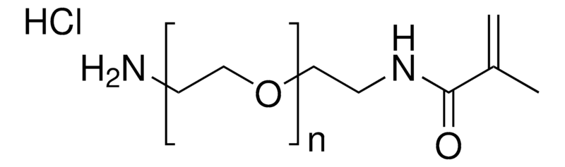 Merck Methacrylamide poly(ethylene glycol) amine hydrochloride