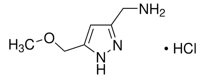 Merck 1-[5-(Methoxymethyl)-1H-pyrazol-3-yl]methanamine hydrochloride