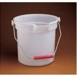 Thermo Fisher Scientific Polyethylene BRUTE Buckets, Capacity: 10 qt.