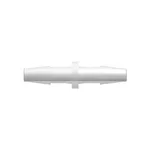 Straight Through Tube Fitting with Classic Series Barbs, 1/4` (6.4 mm) ID Tubing