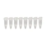 현대마이크로 PCR Tube 0.2㎖ Clear 8-Strip Attached Dome Cap