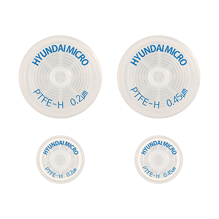 현대마이크로 Syringe Filter, PTFE-H, Hydrophilic
