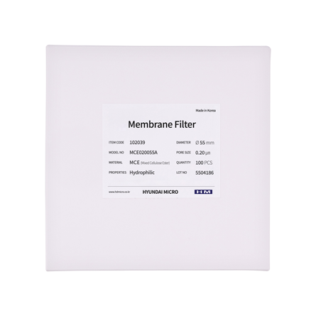 현대마이크로 Membrane Filter, MCE