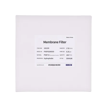 현대마이크로 PVDF-D, Hydrophobic