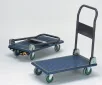 AS ONE SIZUKARU® Silent Platform Truck (Folding Type), 정음 대차 (접이식)