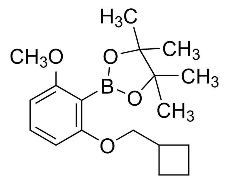 Merck 2-Cyclobutylmethoxy-6-methoxyphenylboronic acid pinacol ester