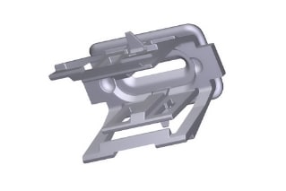 Waters Assembly, Trough Clip and Gasket, CH-A