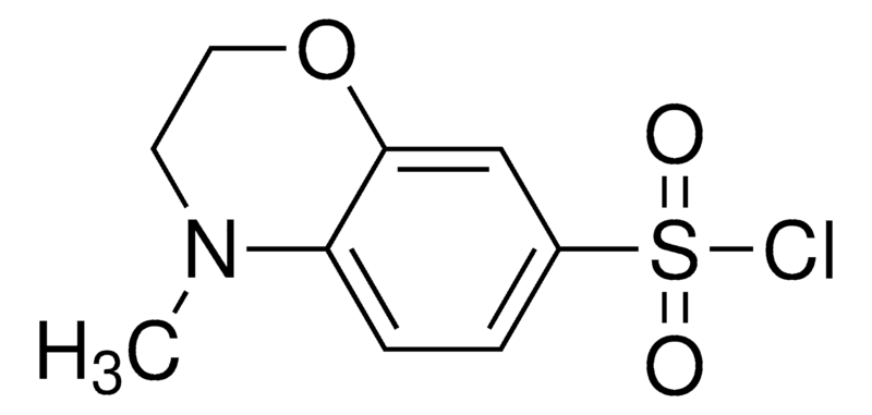 Merck 4-Methyl-3,4-dihydro-2H-1,4-benzoxazine-7-sulfonyl chloride