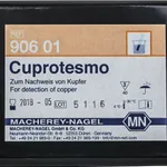 Qualitative test paper Cuprotesmo for Copper