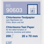 Qualitative test paper Chlortesmo for Chlorine