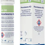 Qualitative test paper Peroxtesmo KO for Peroxidase in food