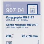 Qualitative pH test paper Congo paper MN 616 T, pH: 5.0–3.0