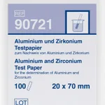 Qualitative Aluminum/Zirconium test paper