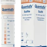 Semi-quantitative test strips QUANTOFIX Sulfite