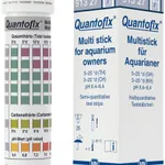 Semi-quantitative test strips QUANTOFIX Multistick for aquarium owners 25 tests