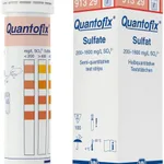 Semi-quantitative test strips QUANTOFIX Sulfate