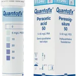 Semi-quantitative test strips QUANTOFIX Peracetic acid 50