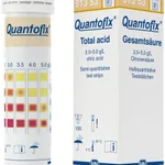 Semi-quantitative test strips QUANTOFIX Total acid