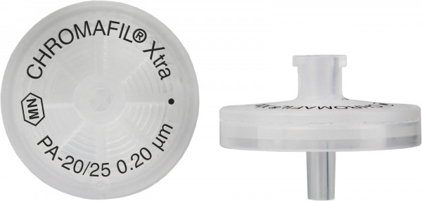 Syringe filters, labeled, CHROMAFIL Xtra PA