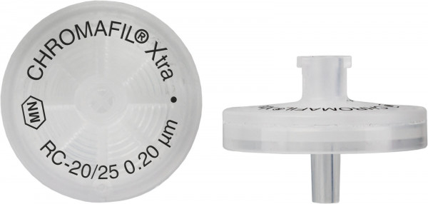 Syringe filters, labeled, CHROMAFIL Xtra RC
