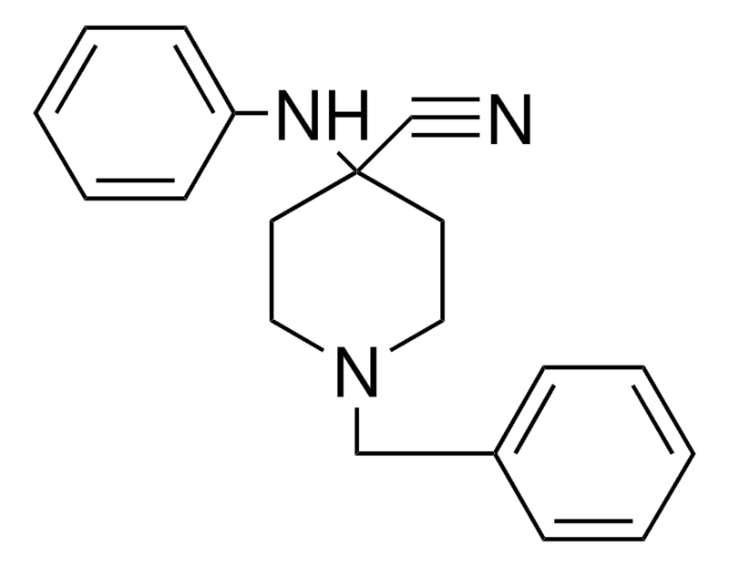 Merck 4-ANILINO-1-BENZYL-4-CYANOPIPERIDI