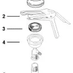 Thermo Fisher Scientific Kimble Kontes Ultra-Ware Microfiltration Assembly with Fritted Glass Support and Ground Joint (47mm)
