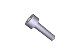 Waters Screw, Vented, M3 x 12, Cap Hd