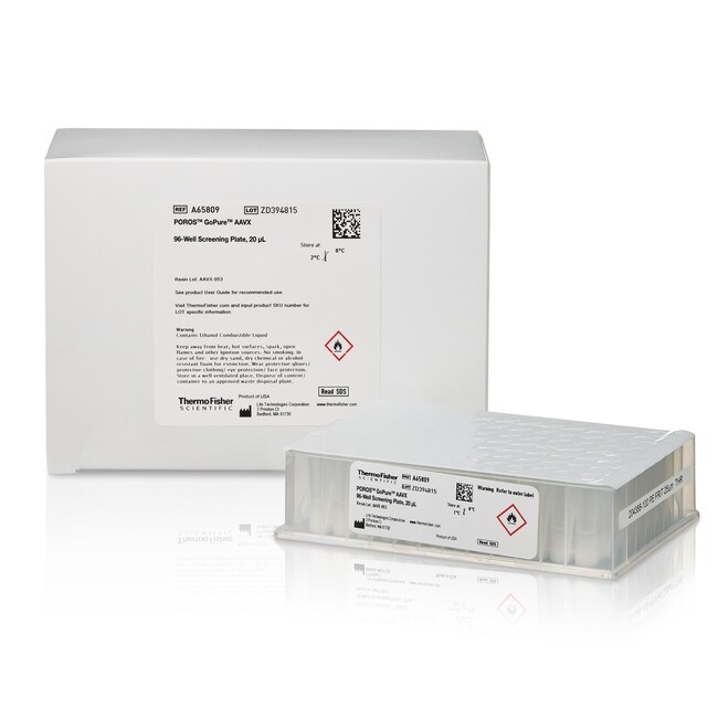 Thermo Fisher Scientific POROS GoPure AAVX Screening Plate, 96-well, 20 &mu;L