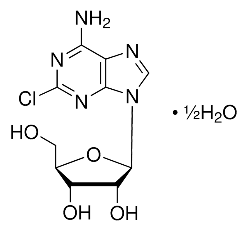 Merck 2-Chloroadenosine hemihydrate