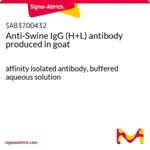 Merck Anti-Swine IgG (H+L) antibody produced in goat