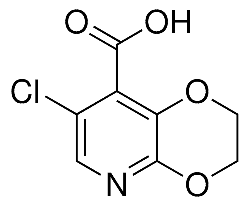 Merck 7-Chloro-2,3-dihydro-[1,4]dioxino[2,3-b]pyridine-8-carboxylic acid