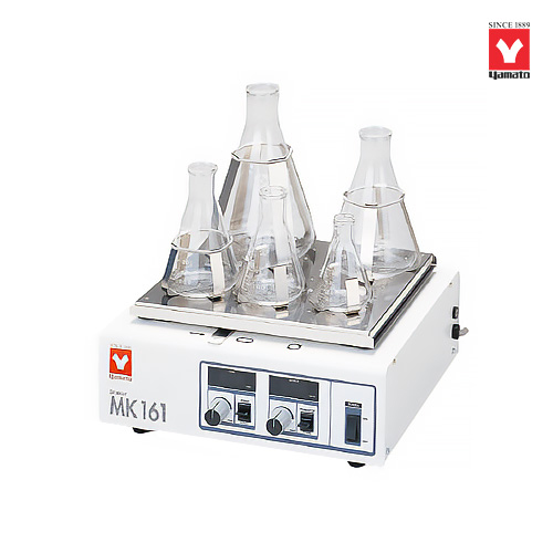 YAMATO MK161 / 실험용 교반기(Laboratory Shaker) Horizontal Shaking, 20~200rpm, Rotary:30mm Reciprocate:30mm[1EA]